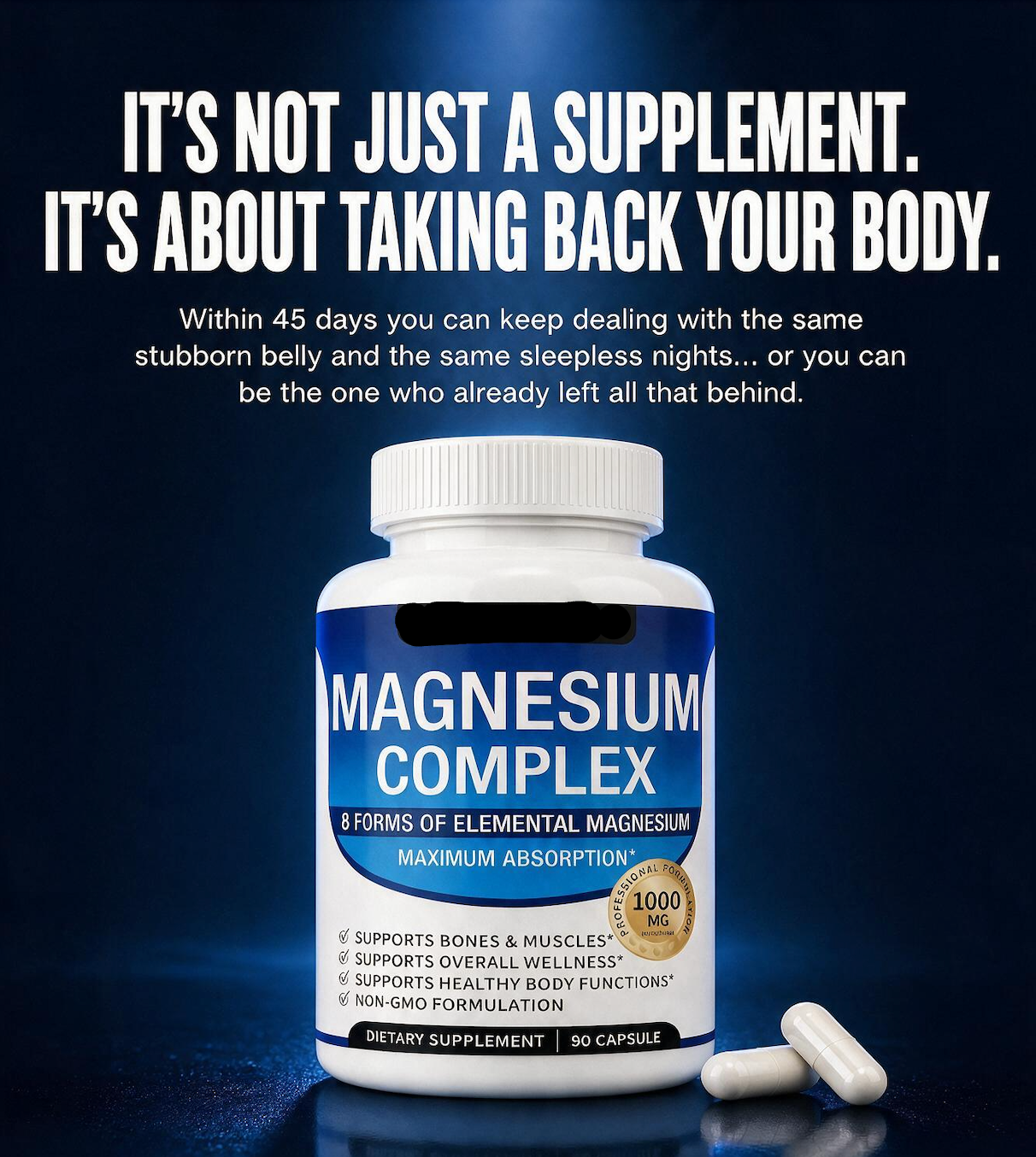 Magnesium Complex 1000 mg - 8 in 1