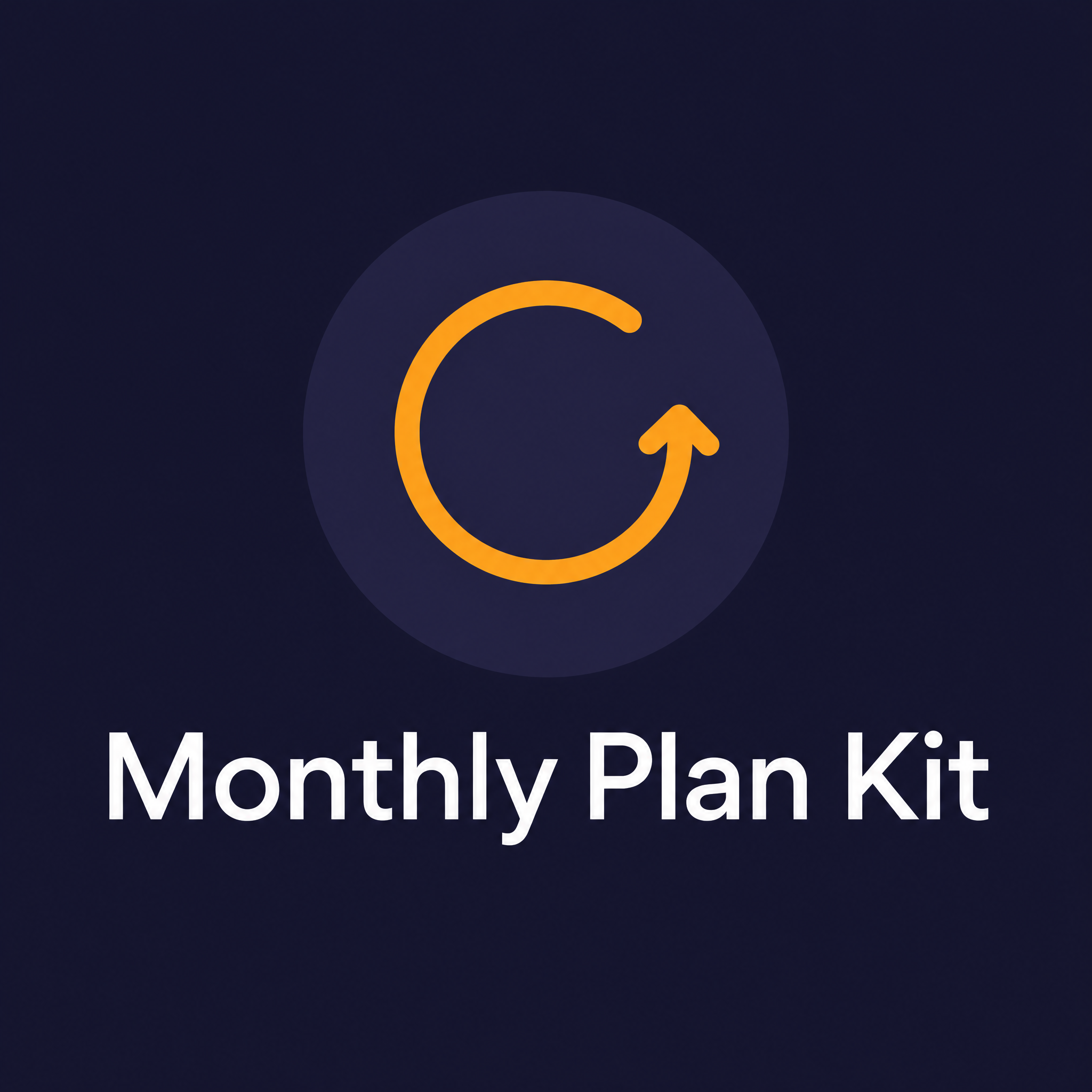 Mag - Monthly Plan Kit
